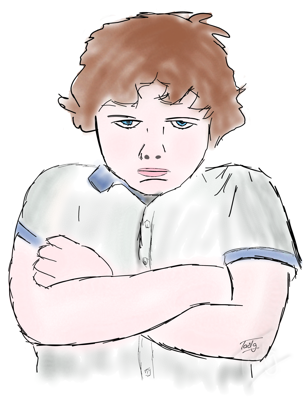 pout.png - He counted sheep inside his head