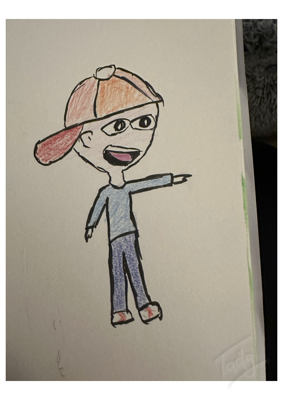 remy-by-hand.png - Early Remy sketch