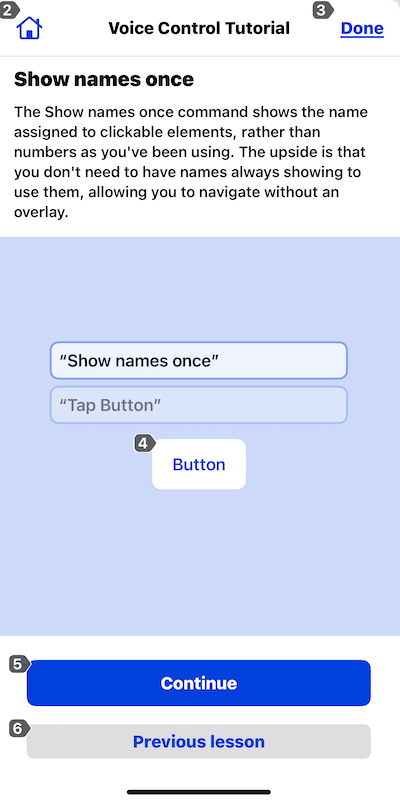 iOS voice control tutorial 3