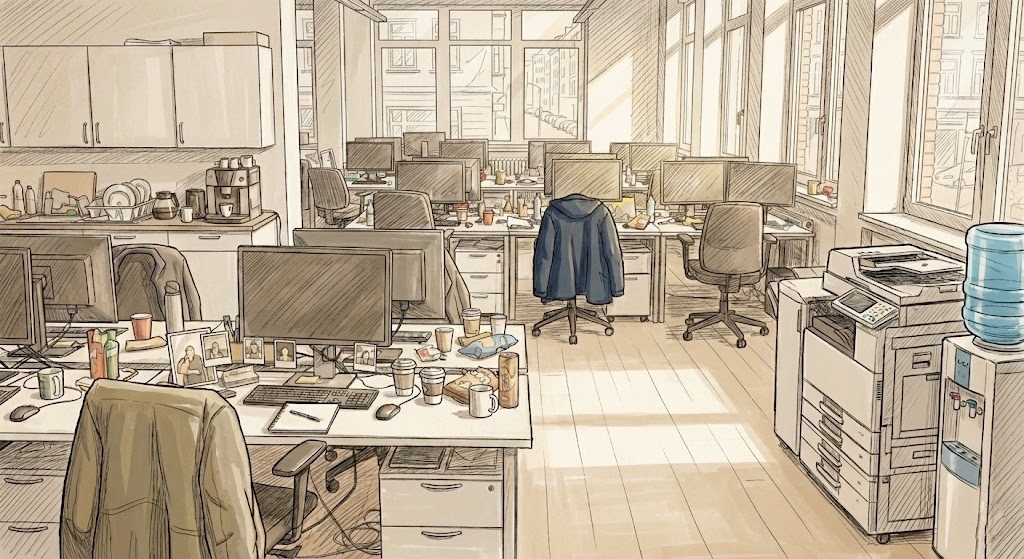 A generic office space