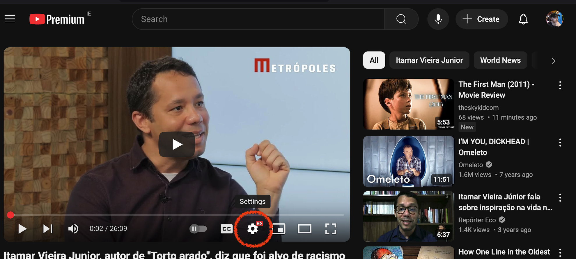 Watch Youtube with Auto-Translated Captions